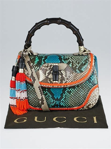 limited edition gucci paper bag|gucci limited edition python bag.